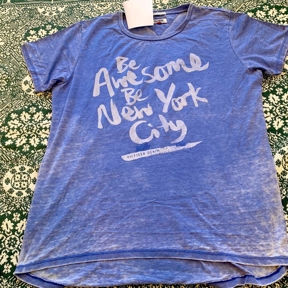 Tommy Hilfiger Denim Mens Crew Neck Graphic T-Shirt